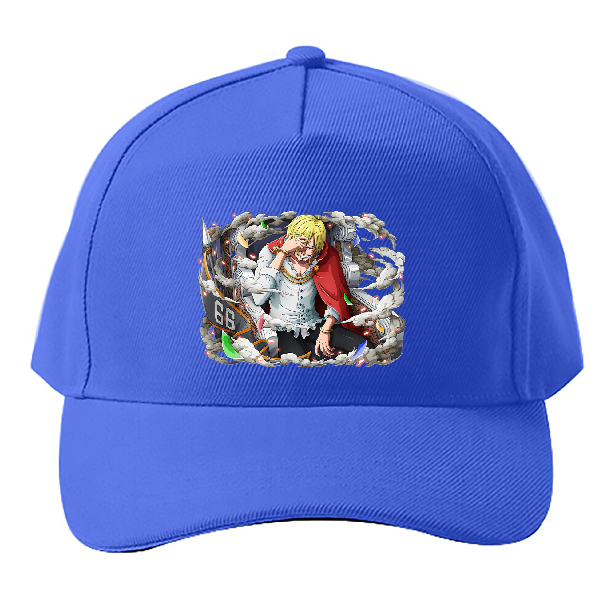 （画像用） ワンピース サンジ ONE PIECE Sanji ベースボールキャップ 綿100％ 男女兼用 帽子 スポーツ